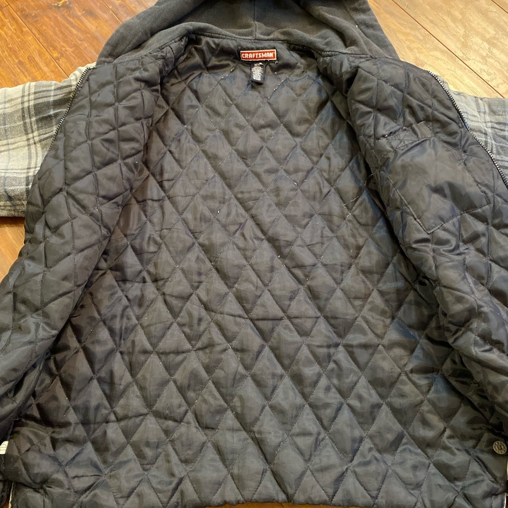 VTG Craftsman Flannel Jacket, Size: Medium - Picture 2 of 9